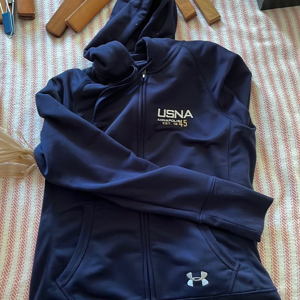NAVY zip-up